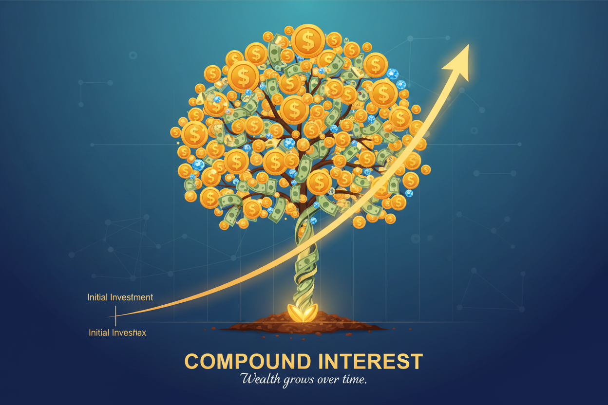 What Is Compound Interest — The Most Important Math Nobody Taught Us